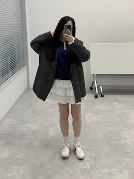 「ALAND（エーランド）のアイテム」を使った、みれいさん（レディース・150cm）の秋コーディネート