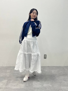 「3.3 Field Trip （3.3フィールドトリップ）のアイテム」を使った、みれいさん（レディース・150cm）の春コーディネート