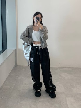 「SETUPEXE（セットアップイーエックスイー）のアイテム」を使った、みれいさん（レディース・150cm）の秋コーディネート