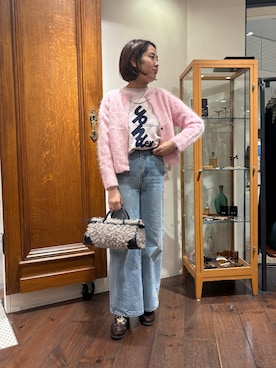 「NOMBRE IMPAIR（ノンブルアンペール）のアイテム（ニット/セーター）」を使った、sawada.さん（レディース・169cm）の秋コーディネート