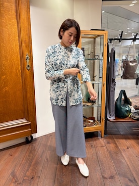 「NOMBRE IMPAIR（ノンブルアンペール）のアイテム」を使った、sawada.さん（レディース・169cm）の秋コーディネート