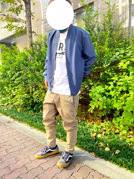 「URBAN RESEARCH（アーバンリサーチ）のアイテム（ブルゾン）」を使った、sod31aさん（メンズ・162cm）の秋コーディネート