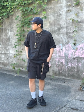 「アイテム（アクセサリー）」を使った、ikoka_89さん（メンズ・172cm）の夏コーディネート