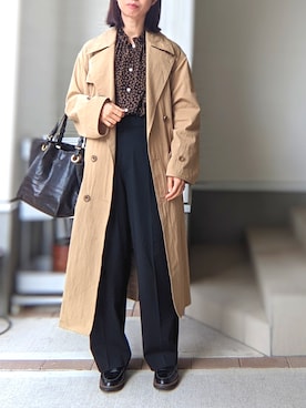 「annak（アナック）のアイテム」を使った、cauxacuyさん（レディース・163cm）の秋コーディネート