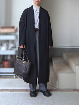 「annak（アナック）のアイテム」を使った、cauxacuyさん（レディース・163cm）の冬コーディネート