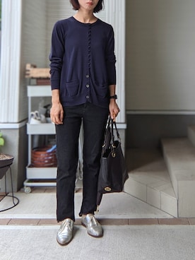 「annak（アナック）のアイテム」を使った、cauxacuyさん（レディース・163cm）の夏コーディネート