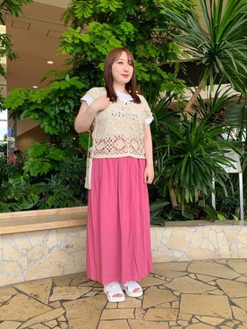 せきねさん(レディース・158cm)の夏コーディネート