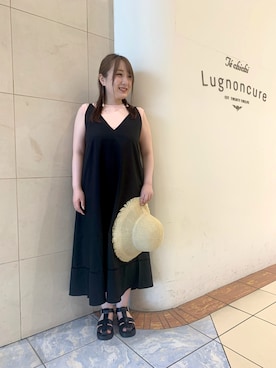 せきねさん（レディース・158cm）の夏コーディネート