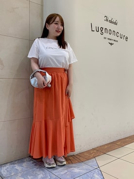 せきねさん（レディース・158cm）の夏コーディネート