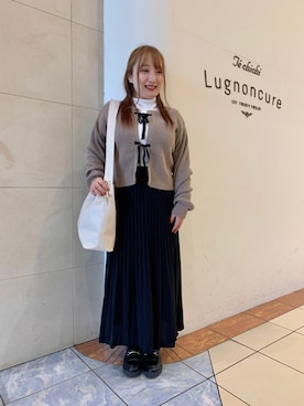 「Te chichi TERRASSE」｜せきねさん（レディース・158cm）の秋コーディネート