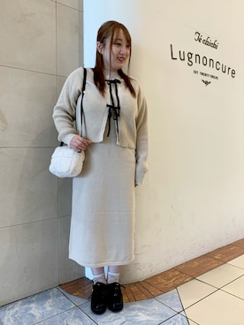 「Te chichi TERRASSE」｜せきねさん（レディース・158cm）の秋コーディネート