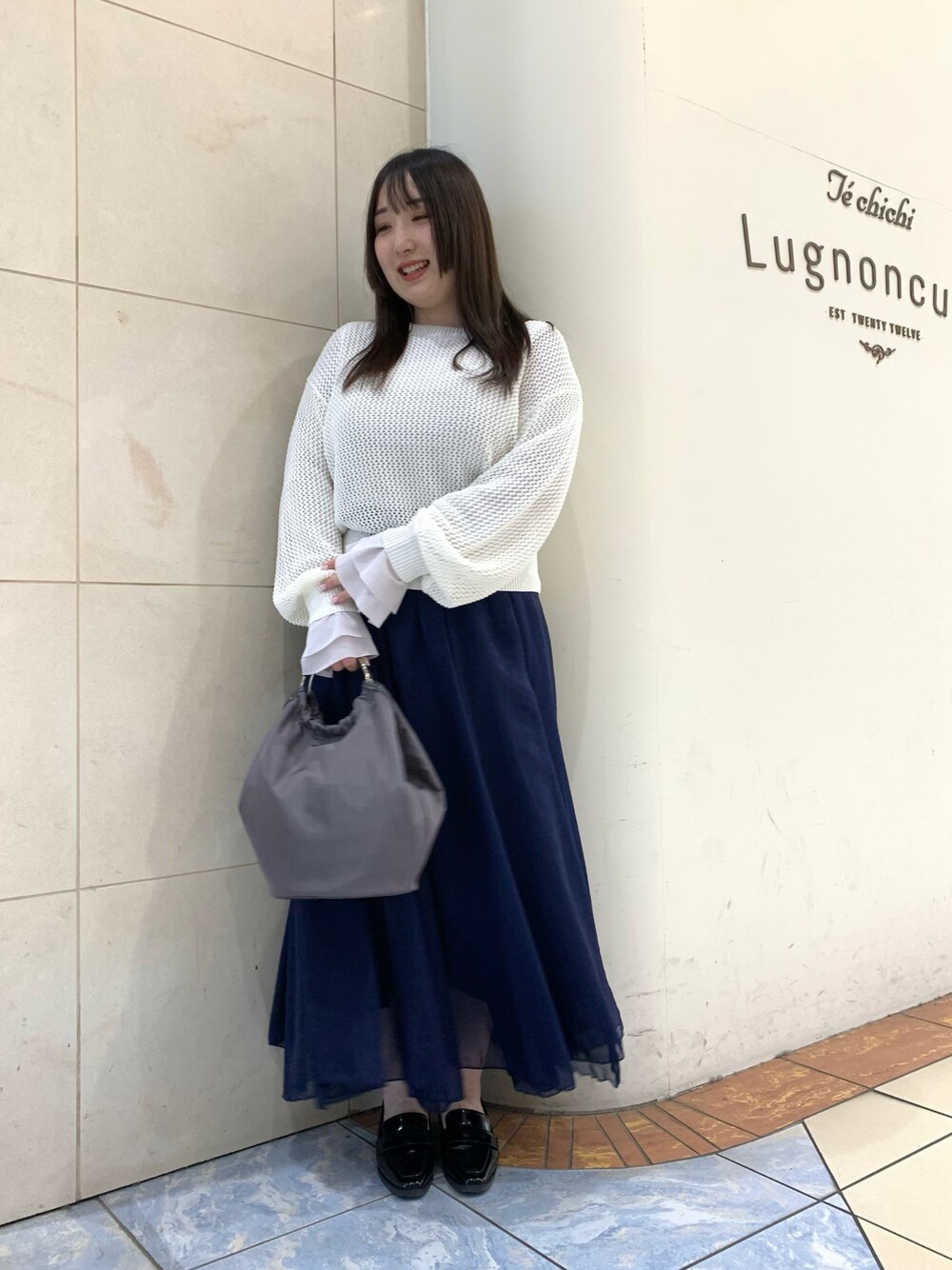 Te chichi（テチチ）の「スクエアトゥローファー（ローファー