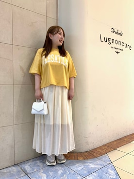 せきねさん（レディース・158cm）の夏コーディネート