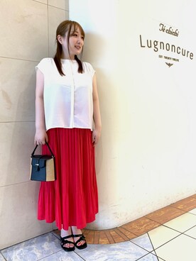 せきねさん（レディース・158cm）の夏コーディネート