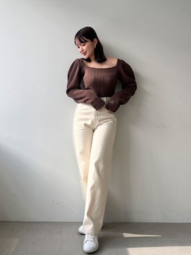 h.nさん（レディース・156cm）の秋コーディネート