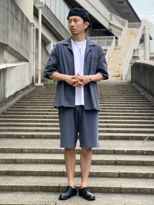 BARK MANHATTAN グレー ショートパンツ メンズL - メルカリ
