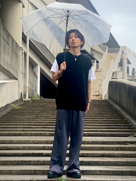 「RAGEBLUE（レイジブルー）のアイテム（ブーツ）」を使った、opepeさん（メンズ・175cm）の春コーディネート