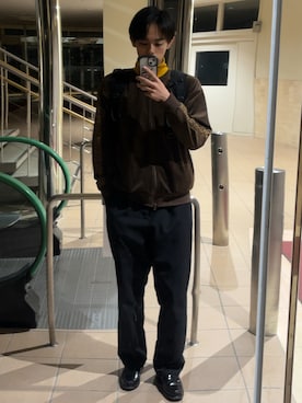 「URBAN RESEARCH Sonny Label（アーバンリサーチサニーレーベル）のアイテム（パンツ）」を使った、健元さん（メンズ・174cm）の秋コーディネート