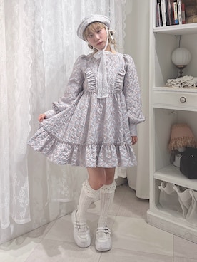 「アイテム（ワンピース）」を使った、kotochiさん（レディース・155cm）の秋コーディネート