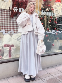 milk shaggy Duffle Coat｜メリージェニー（merry jenny）公式通販