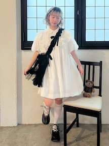 ドロストチュールリボントートバッグ｜メリージェニー（merry