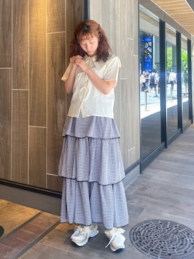 「merry jenny（メリージェニー）のアイテム（アクセサリー）」を使った、kotochiさん（レディース・154cm）の夏コーディネート