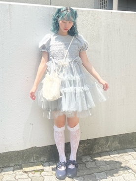 「アイテム（パンプス）」を使った、kotochiさん（レディース・155cm）の夏コーディネート