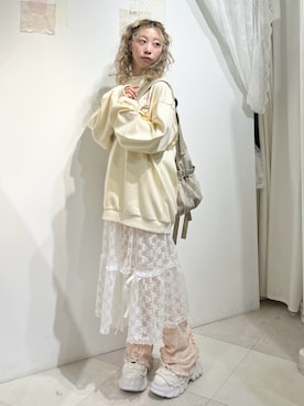 「アイテム（メッセンジャーバッグ）」を使った、kotochiさん（レディース・155cm）の冬コーディネート