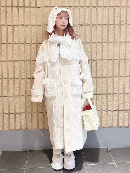 New Wave Sugar cat square bag（ハンドバッグ）｜merry jenny（メリー