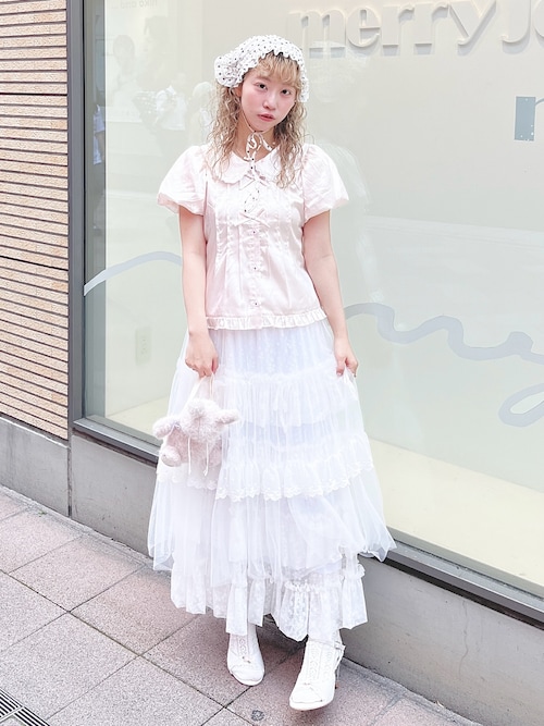 merry jenny（メリージェニー） petit flowerフロッキーヘッドドレス
