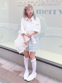 フリルデコラティブバレエシューズ｜メリージェニー（merry jenny