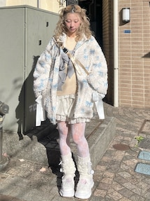 Fluffy Tulip Boa Blouson｜メリージェニー（merry jenny）公式通販