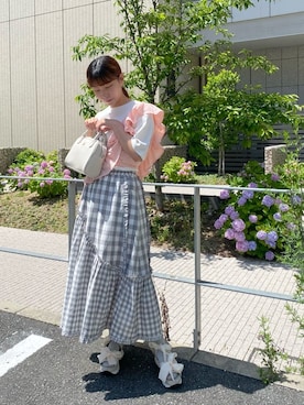 「merry jenny（メリージェニー）のアイテム（アクセサリー）」を使った、kotochiさん（レディース・154cm）の夏コーディネート