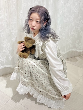 「アイテム（ワンピース/ドレス）」を使った、kotochiさん（レディース・155cm）の秋コーディネート
