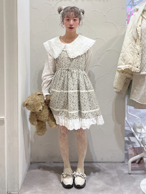 merry jenny（メリージェニー） ワンピース petit flowerフレアミニ