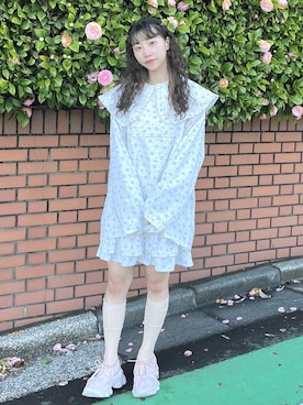 「アイテム（その他トップス）」を使った、kotochiさん（レディース・155cm）の春コーディネート