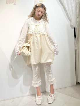 「アイテム（その他トップス）」を使った、kotochiさん（レディース・155cm）の秋コーディネート