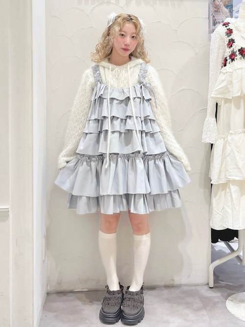 美品☆MaryMagdalene　アレクシアワンピース　ホイップクリーム 美品☆MaryMagdalene アレクシアワンピース ホイップクリーム