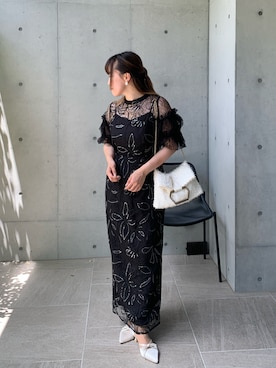 「同窓会」｜たかりなさん（レディース・153cm）の秋コーディネート