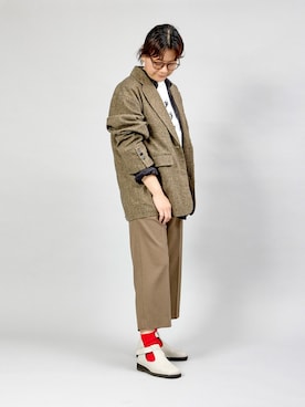 ayassunさん（骨格ナチュラル・レディース・163cm）の秋コーディネート