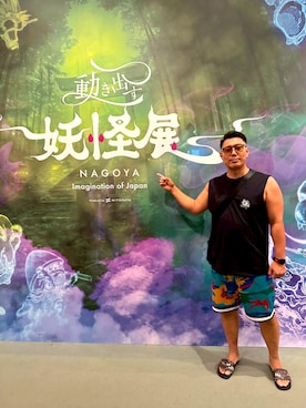 「アイテム（シューズ、その他）」を使った、やまとせんせーさん（メンズ・176cm）の夏コーディネート