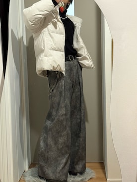 「アイテム（インソール/シューズクッション）」を使った、あくまけさん（メンズ・175cm）の秋コーディネート