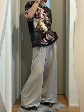 「アイテム（インソール/シューズクッション）」を使った、あくまけさん（メンズ・175cm）の秋コーディネート