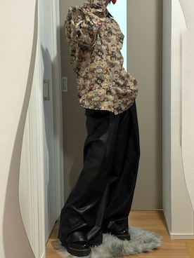 「アイテム（インソール/シューズクッション）」を使った、あくまけさん（メンズ・175cm）の秋コーディネート