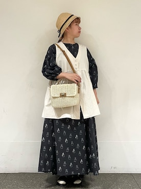 松さん（レディース・153cm）の夏コーディネート