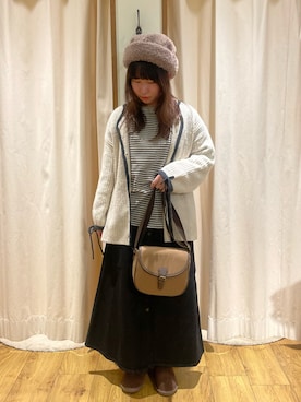 松さん（レディース・153cm）の冬コーディネート