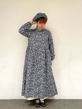 「Samansa Mos2（サマンサ モスモス）のアイテム（帽子）」を使った、松さん（レディース・153cm）の夏コーディネート