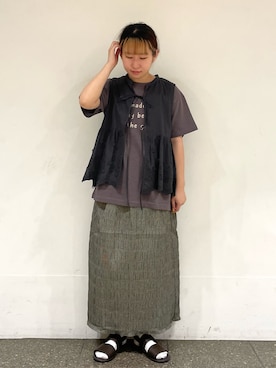 松さん（レディース・153cm）の秋コーディネート