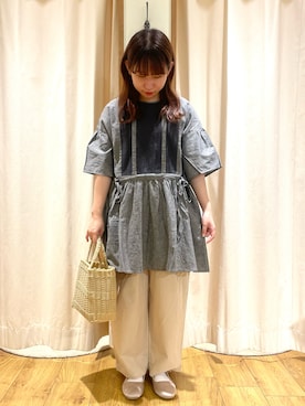 松さん（レディース・153cm）の夏コーディネート