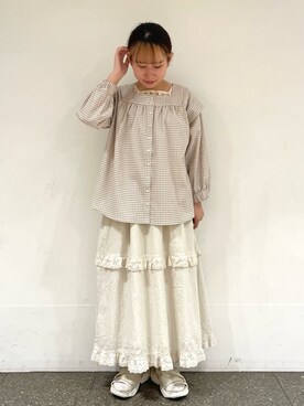 松さん（レディース・153cm）の夏コーディネート